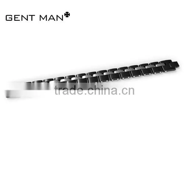 2016 Magnetic Bracelet Stainless Steel Solid Carbon Fiber Bracelets Mens Bracelet photo-5