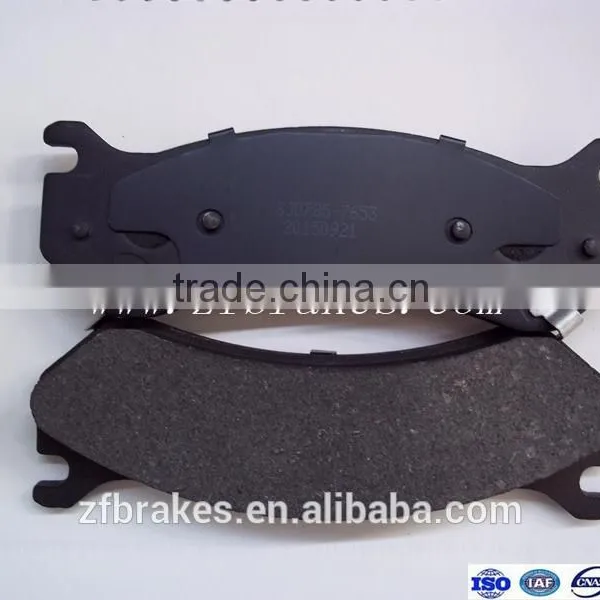 FMSI D785-7653 MDB2364 High Quality Semi Metallic or Ceramic Brake Aftermarket 2015 Hot Sale Front Brake Pad