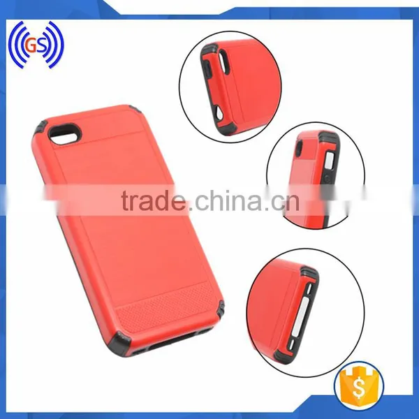 Manufacturer Wholesale Cell Phone Case Metal Color Heavy Duty Mobile Phone Case photo-5