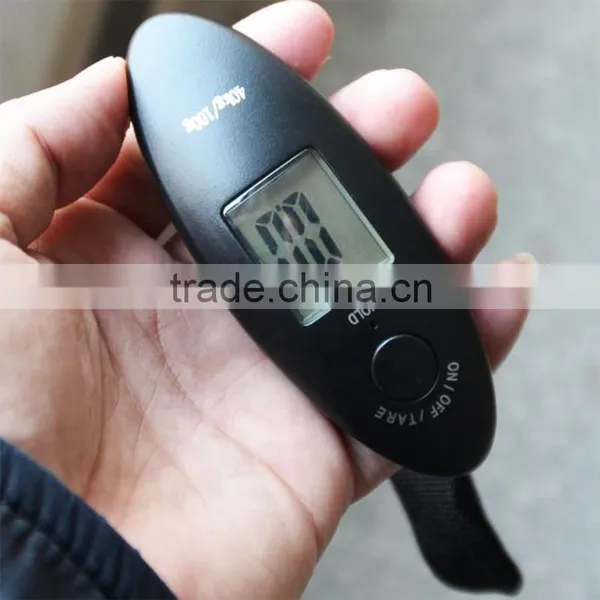 Green Backlight Abs Digital Travel Scale 40kg photo-3