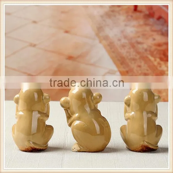 Ceramic Monkey Figurine for Monkey Year Promotional Gift photo-2