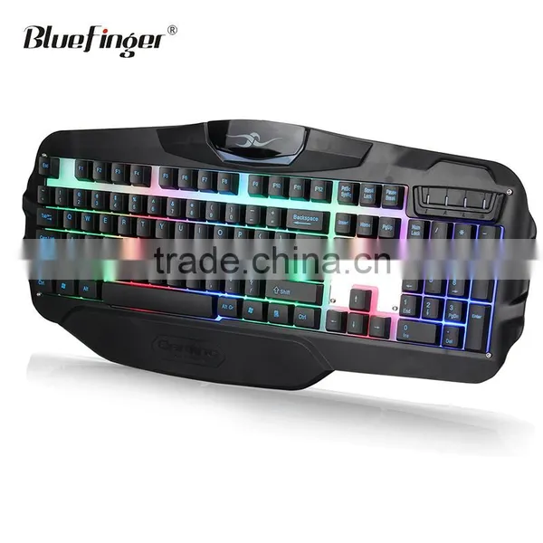 Shenzhen Factory New Design Raised USB Wired Computer Keyboard photo-3