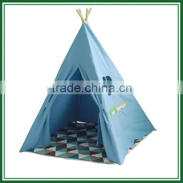Canvas Children Play Kid Teepee Tent photo-3