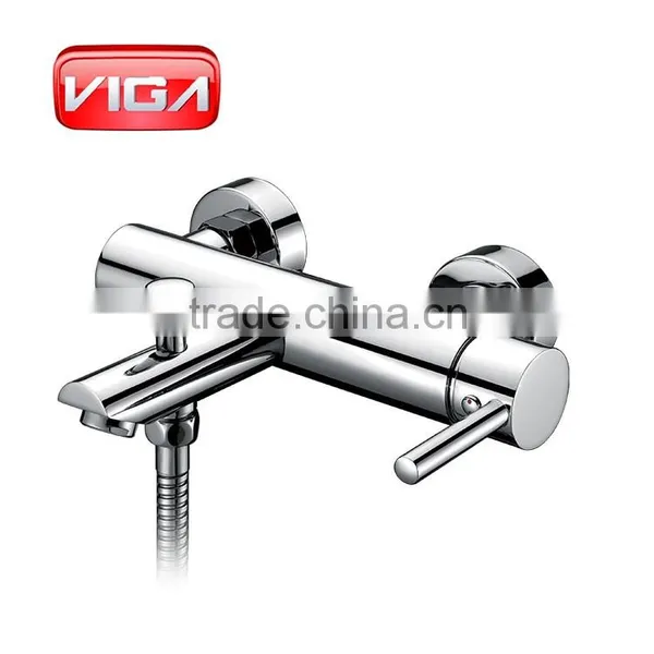 VIGA Malta Series Shower Faucet Brass Shower Mixer Single Lever Chrome Toilet Shower Mixer photo-2