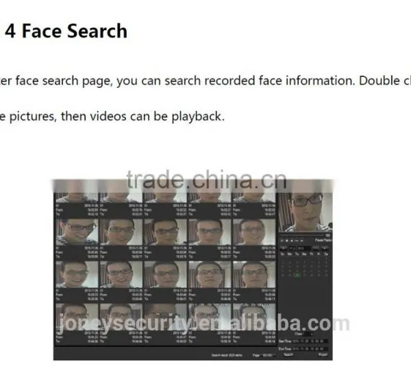 Onvif 8ch/16ch/32ch Face Recognition Nvr photo-4