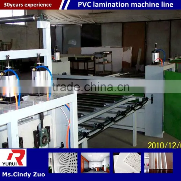 Latest Design Gypsum Ceiling Board Machinery/pvc Gypsum Board Ceiling Decoration Machine photo-5