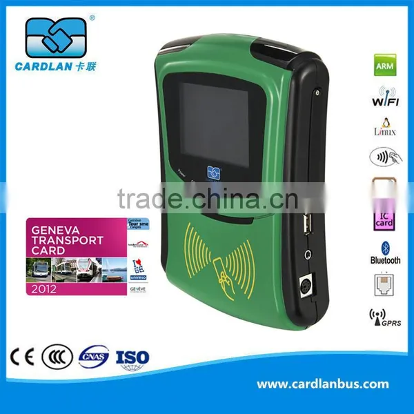 Bus Contactless Card Reader for Road /public Transportation Fare Collection