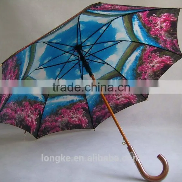 Photo Print Umbrellas 53"*8k Heat Transfer Printing Umbrella photo-4