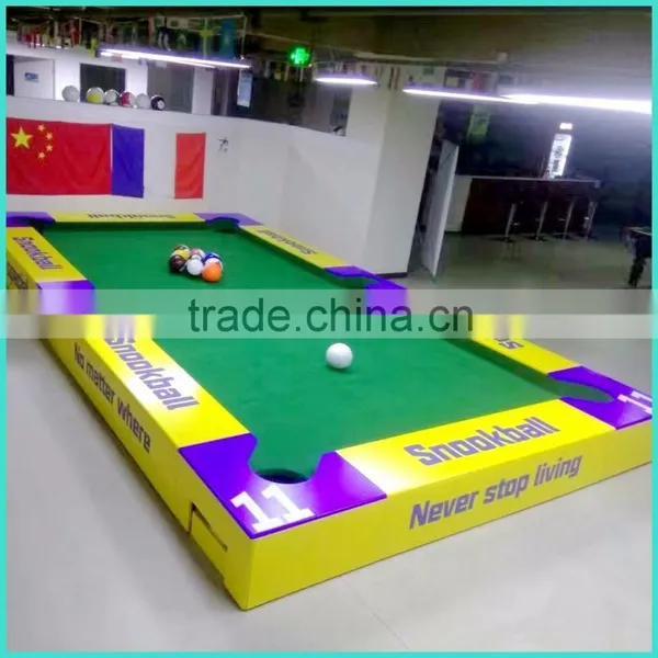2016 New Design CUZU Snookball Game, Different Forms of Billiards That Combine With Football photo-2