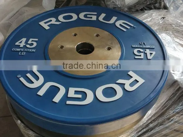 Olympic Competition Rubber Bumper Plates photo-3
