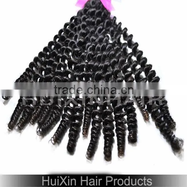 Wholesale Spiral Curly,Virgin Indian Spiral Hair Extension photo-3