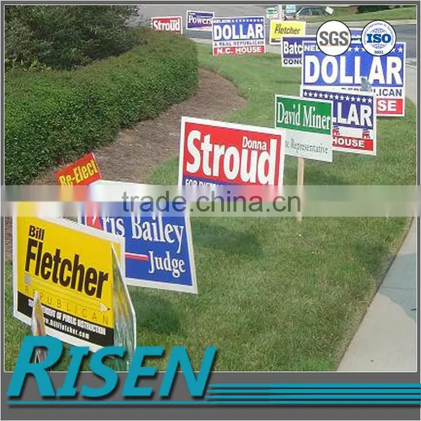 Corflute/Coroplast Yard Signs for Real Estate Exporter,manufacturer,supplier