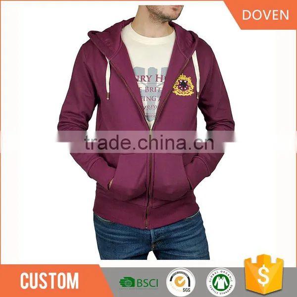 Custom Logo Crewneck Sweatshirts Plain Royal Blue Hoodie photo-6
