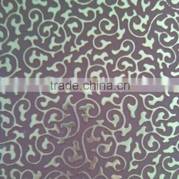 PVC Synthetic Leather With Embossed Snake Grains for Bags photo-2