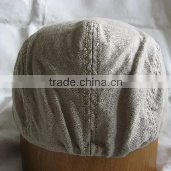 Unisex Casual Preppy Style Cotton Ivy Cap photo-4