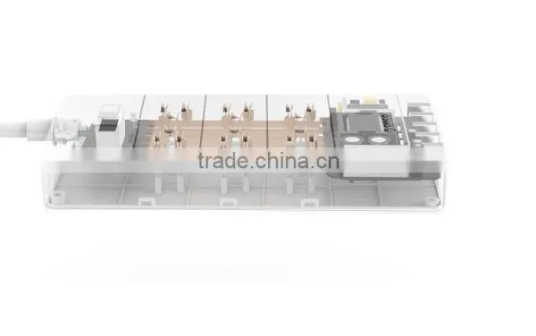 6 Outlet 5 Port USB Smart Power Strip US Plug CE UL ETL CETL Certictication Socket Electrical Plug Extension Cord photo-6