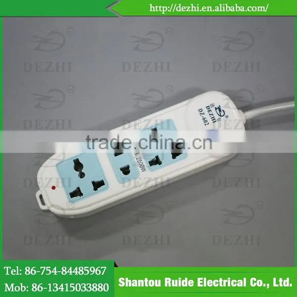 Multi Switch Socket , Electrical Socket With Voltmeter , Extension Outlet