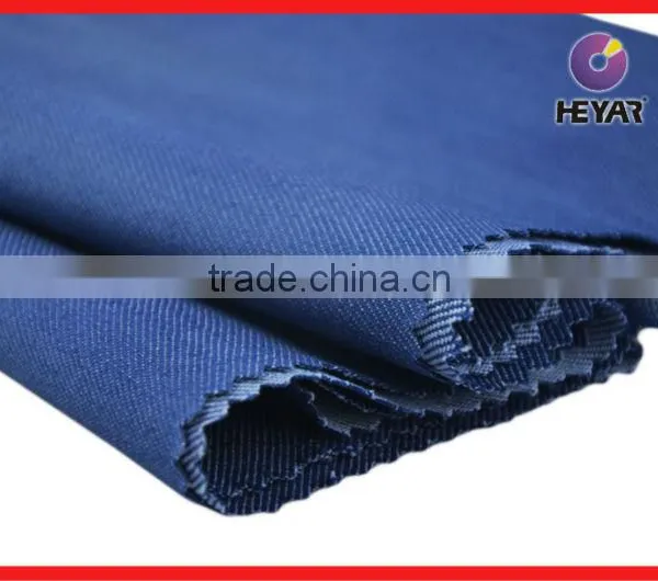 Slub Style Cotton Polyester Lycra Twill Fabric
