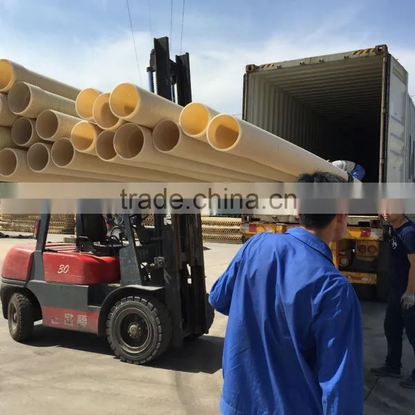 Dongli Brand SN4 SN8 Double Wall Pvc Corrugated Pipe for Sale photo-5