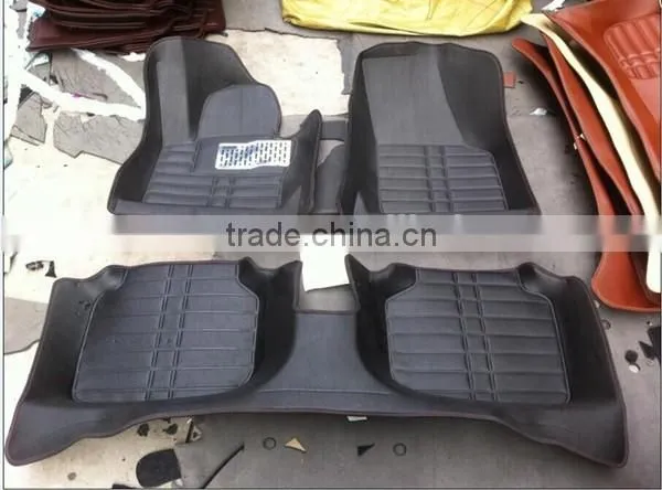 PVC Environmental Material Factory Outlet Car Mat With Carpet photo-5