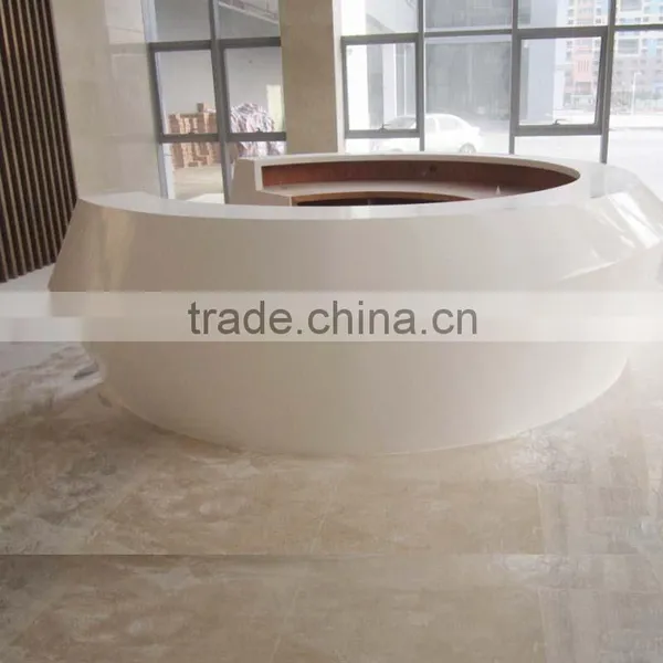 SIMBLE Composite Countertop/artificial Stone Worktop/artificial Stone Reception Desk photo-2