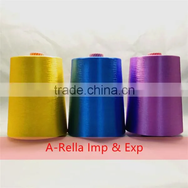 Viscose Rayon Filament Yarn Dyed 75D photo-2