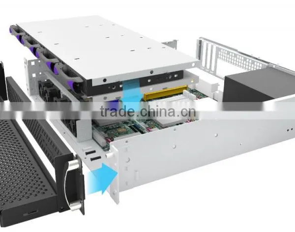 2u 400mm Depth Secuity Server Case for Firewall & VPN photo-4