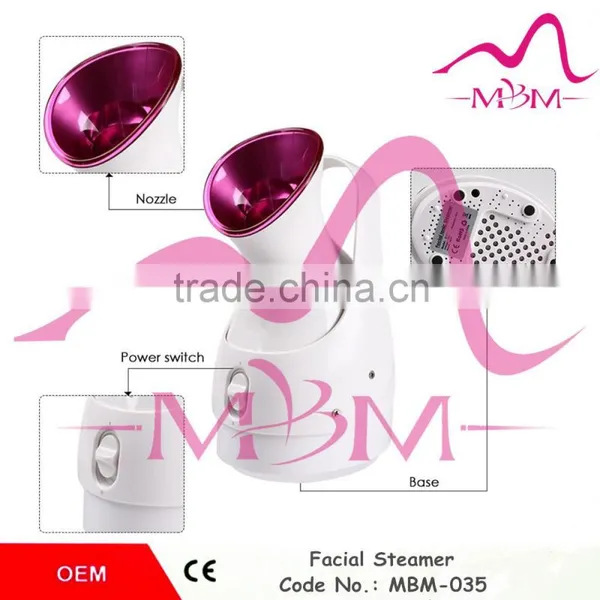 Nano Ionic Facial Steamer Home Use Electric Facial Steamer Portable Facial Steamer photo-3