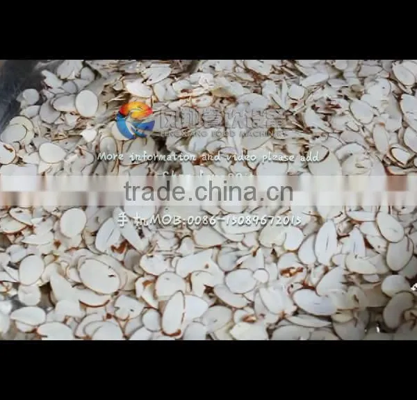 Adjustable Stainless Steel Automatic Nuts Almond Peanuts Slicer Slicing Machine photo-4