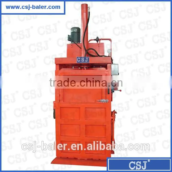 CE Certificated JP8060T15 Small Sized Vertical Leather Baling Machine photo-6