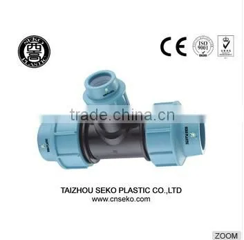 PN16 Pp/pe Compression Fitting Flange for Water Pipe Connection Italy Quality for Irrigation System photo-3