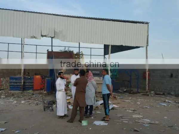 Automatic Cardboard Horizontal Baler/ Automatic Cardboard Baling Press Machine photo-4