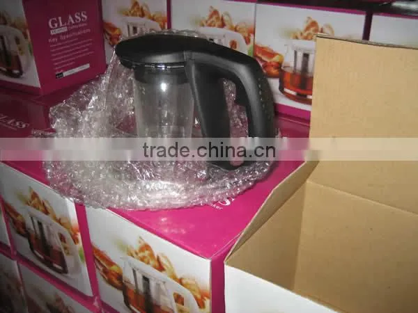 Commercial Heat Resistant Glass Teapot With Stainless Steel Infuser photo-3