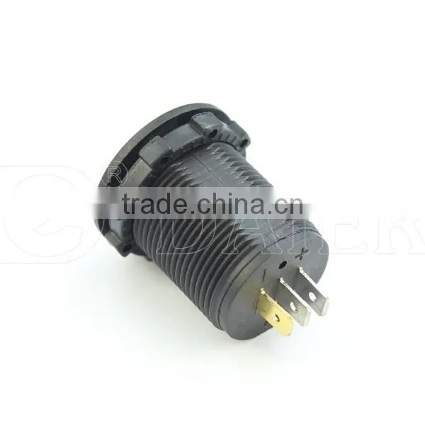 Ammeter Power Outlet Car Lighter Socket With Nut photo-3