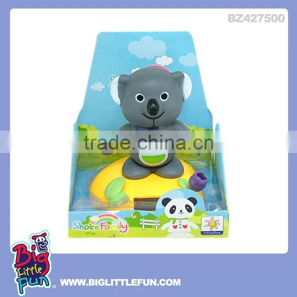 Cartoon Characters Solar Powered Toy Doll