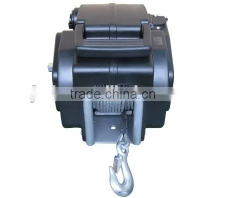 Convenient Protable DC 12V/24V Electric Winch 3500lb photo-2