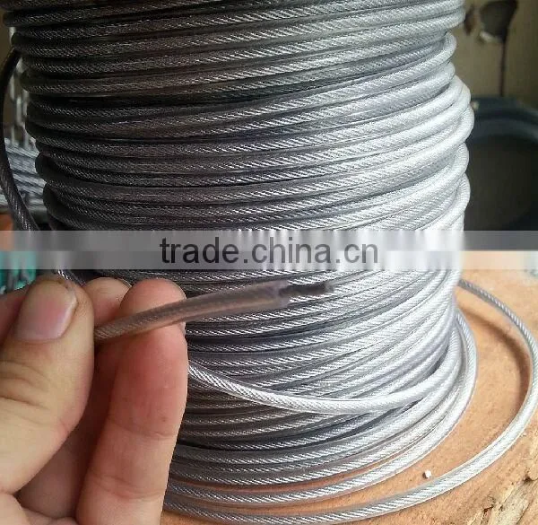 Factory Stock Pvc Coated Stainless Steel 316 Wire Rope photo-3