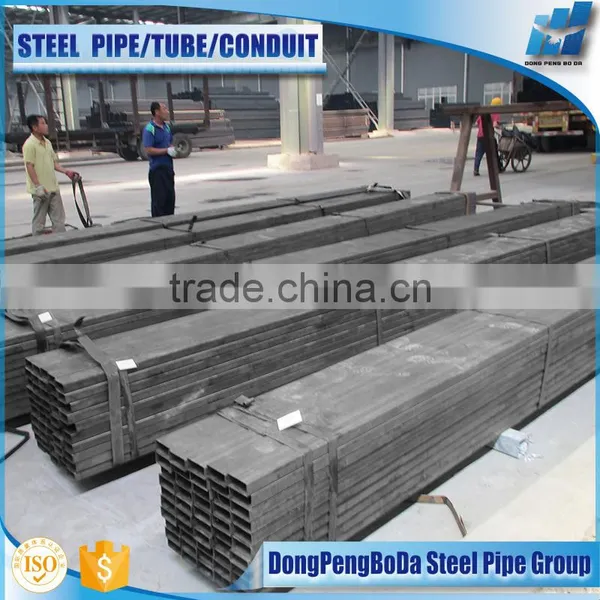 100*100*9.75mm China Manufacture Black ms Square Steel Pipe Price photo-2
