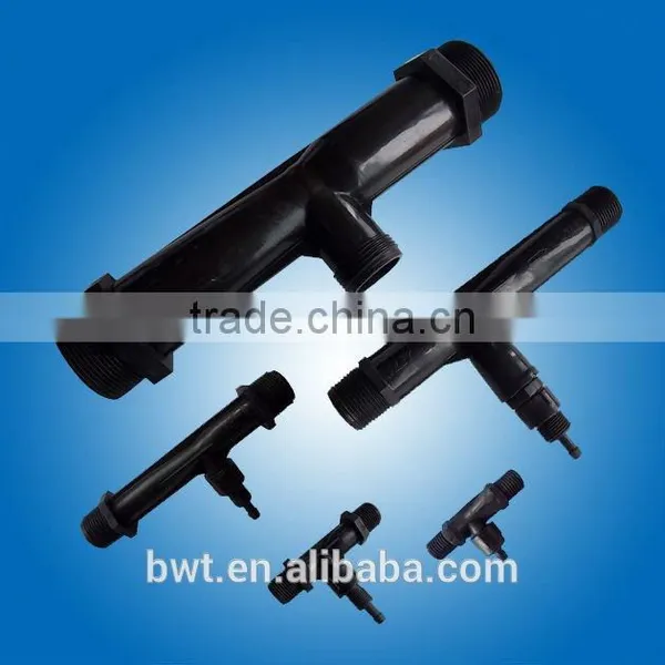 High Efficiency 1/2 Inch PVDF Venturi Tube for Hospital Water Purifier photo-3