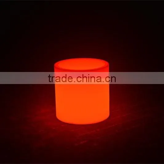 BSCI Approval Rechargeble Flower Pot/ Small Plastic Color Changing Vase Planter/bright Color Flower Pot photo-3