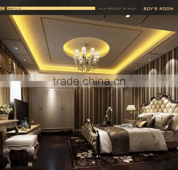 Luxurious European Style 3D Interior Design Rendering For Women Saloon photo-3