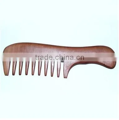 Ionic Type and Wood Handle Material Beard Brush and Comb