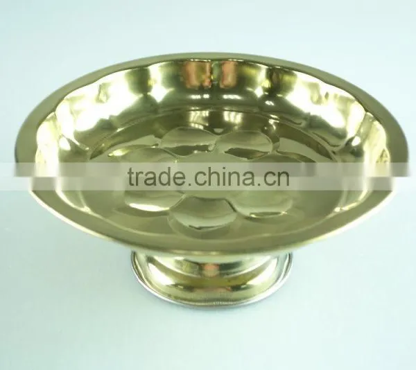 2015 Hot Sale Vintage Style Unique Golden Stainless Candy Dishes photo-5