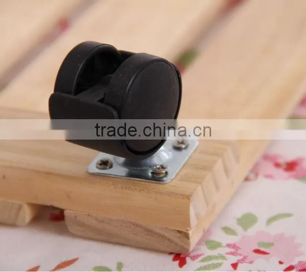 Solid Wood With Wheels Flower-stand photo-4
