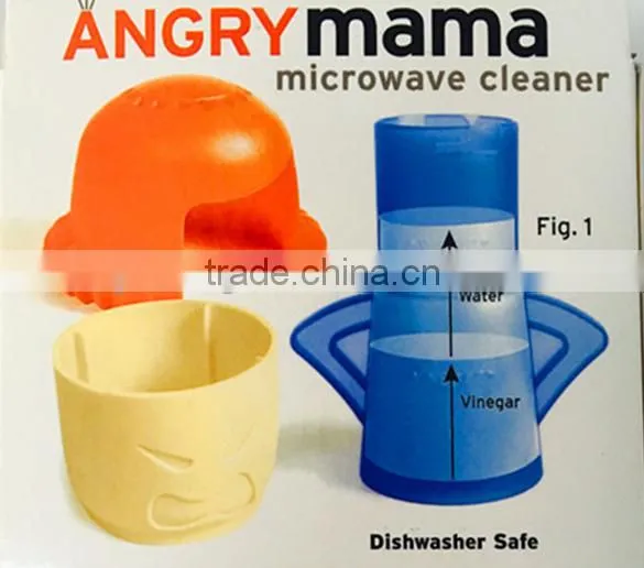 BPA Free Product Angry Mama Plastic Microwave Oven Cleaner photo-5