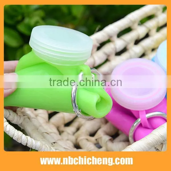 Silicone Outdoor Sports Bottle Silicone Foldable Water Bottle photo-3