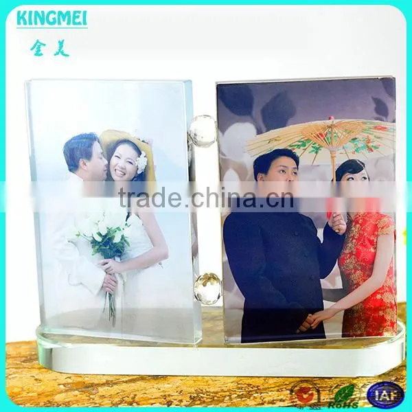 Fashion Acrylic Screw Photo Frame & Crystal Plexiglass Photo Picture Frame Small Acrylic Frame photo-4