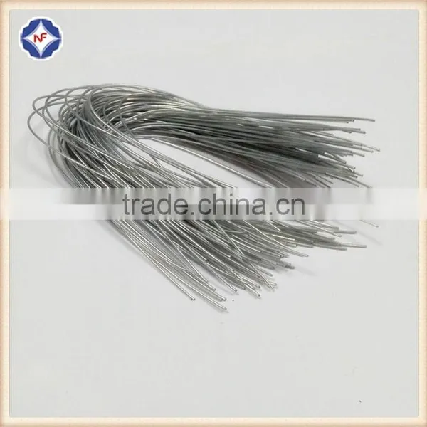 2017 PE Transparent Plastic Coated Single Metal Wire Twist Tie Headphone Tie photo-3