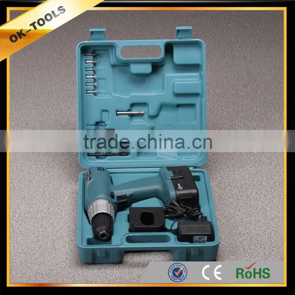 2014 New Design One Ni-cd Battery Electric Cordless Drill of Power Tools Made in China