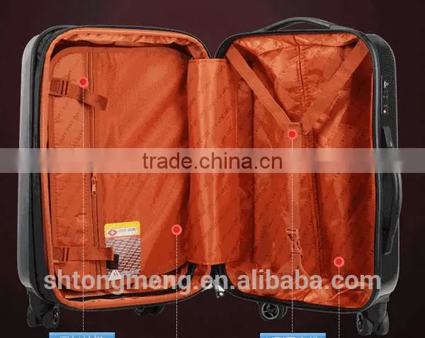 Luggage Suitcase Trolley Case TSA Double Wheels photo-5